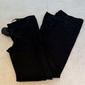 Banana Republic Sloan fit women’s 6 long tall Classic Black Trousers